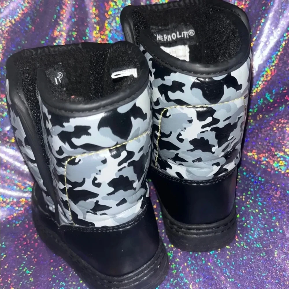 Toddler Camo Snow Boots